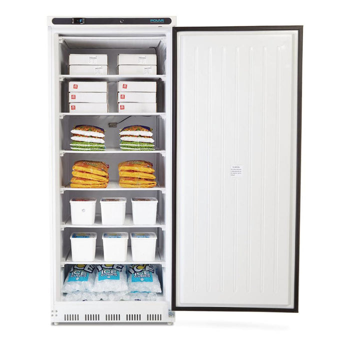 Polar C-Series Upright Freezer 600L White - CD615-A