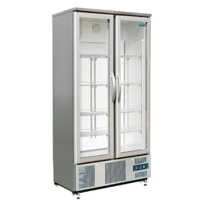 Polar G-Series 2 Hinged Door Upright Back Bar Cooler 490L - CK477-A