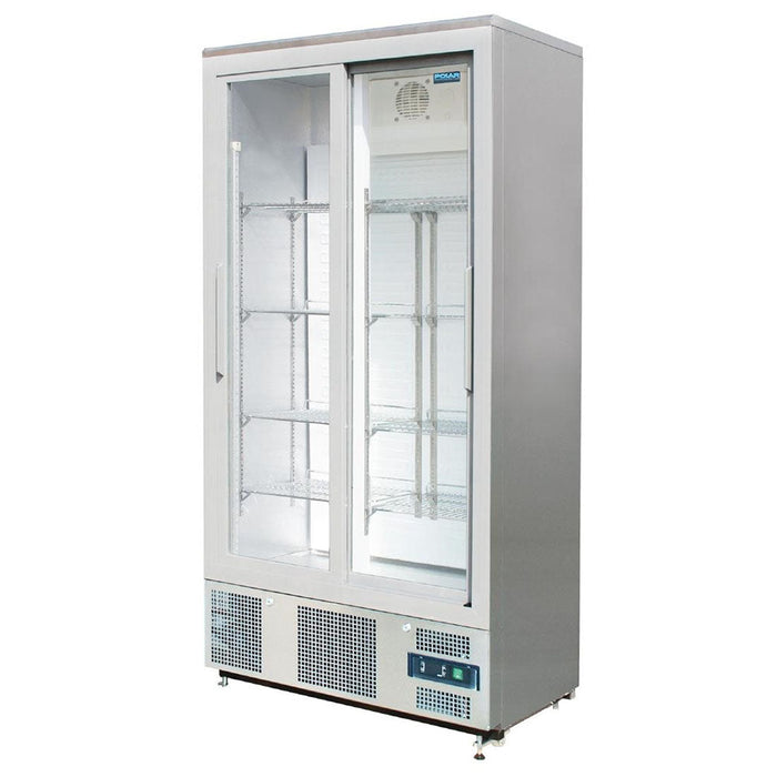 Polar G-Series Sliding Door Upright Bar Fridge 490L - CK478-A