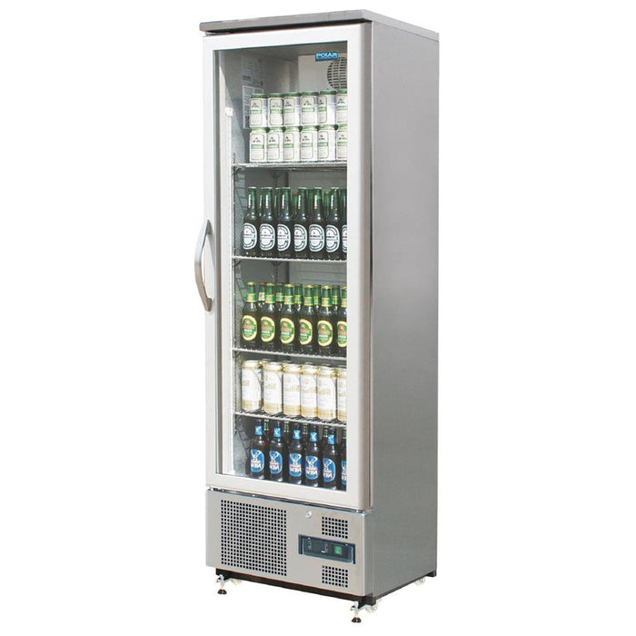 Polar G-Series Single Door Upright Bar Fridge 307L - CK479-A