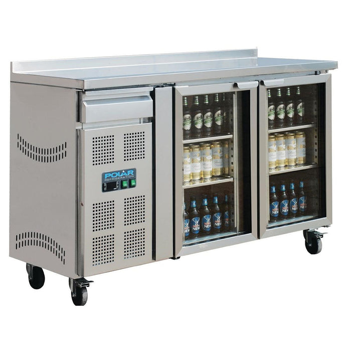 Polar U-Series 2 Door Premium Bar Fridge 366L - CK490-A