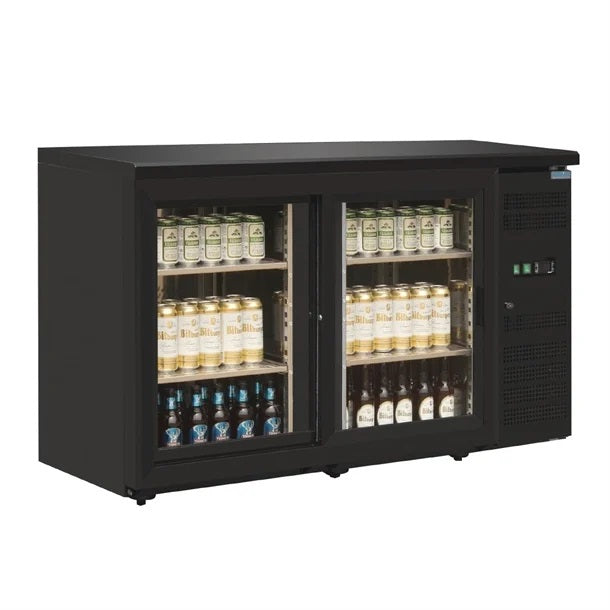 Polar U-Series Back Bar Display Cooler Double Door - CS102-A