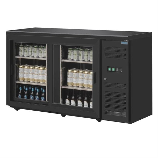 Polar U-Series Back Bar Display Cooler Double Door - CS102-A