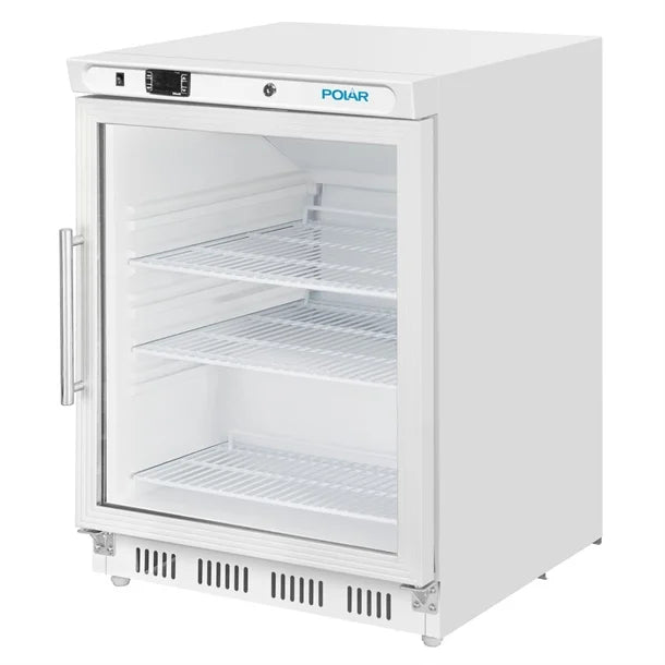 Polar C-Series 1 Door Under Counter Display Fridge White 150L - CZ785-A