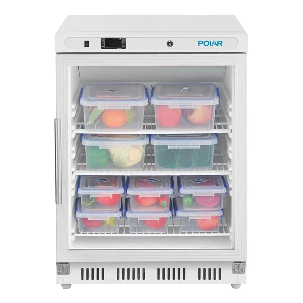 Polar C-Series 1 Door Under Counter Display Fridge White 150L - CZ785-A