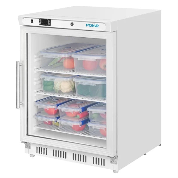 Polar C-Series 1 Door Under Counter Display Fridge White 150L - CZ785-A