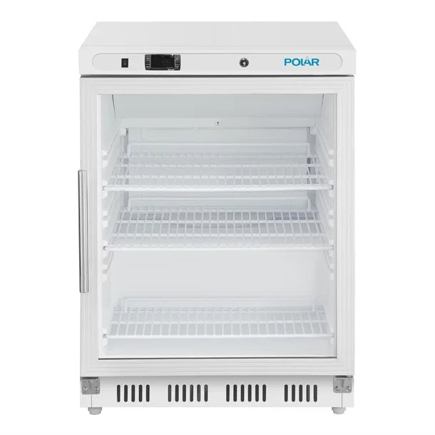 Polar C-Series 1 Door Under Counter Display Fridge White 150L - CZ785-A