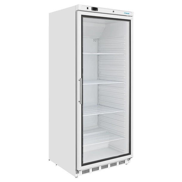 Polar C-Series 1 Door Upright Display Fridge 600L White - CZ787-A