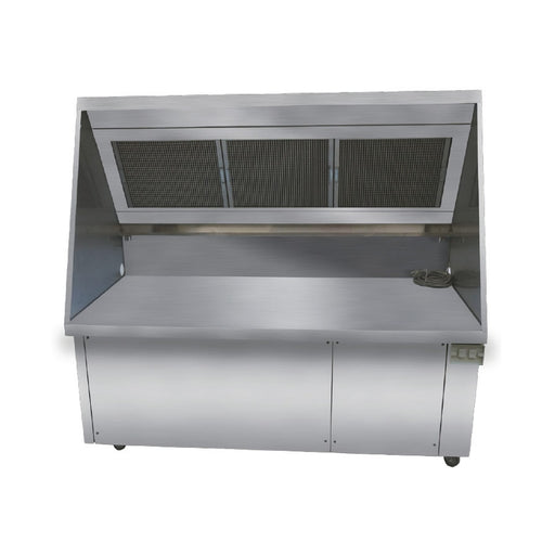 Simcohood Ductless Exhaust Hood System 620 MM W 1800MM X D 750MM X H 1400MM DH1800 - DH1800-750