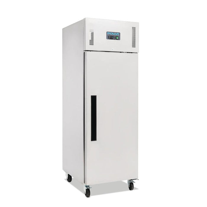 Polar G-Series Upright Fridge 600L Stainless Steel - DL893-A