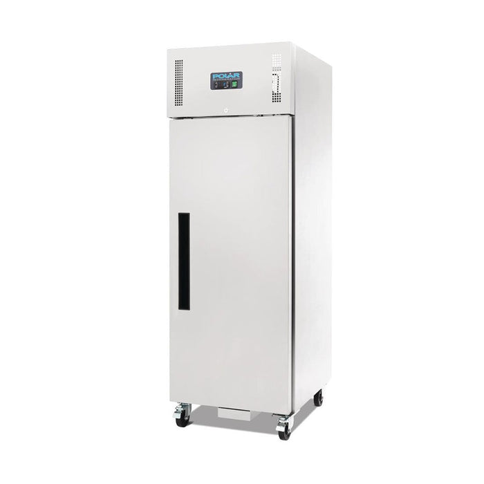 Polar G-Series Upright Fridge 600L Stainless Steel - DL893-A