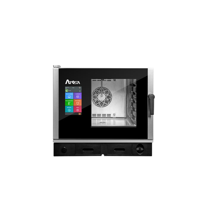 Atosa Electric Combi Oven For Gastronomy Use: 5x GN 1/1 Trays - EPC-0511E1