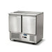 Atosa 2 Doors Sliding Lid Saladette Fridge Size 900 MM - ESL3800