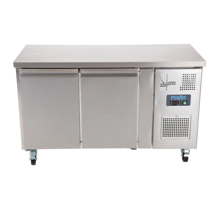 Polar U-Series 2 Door Counter Fridge 228L - G377-A