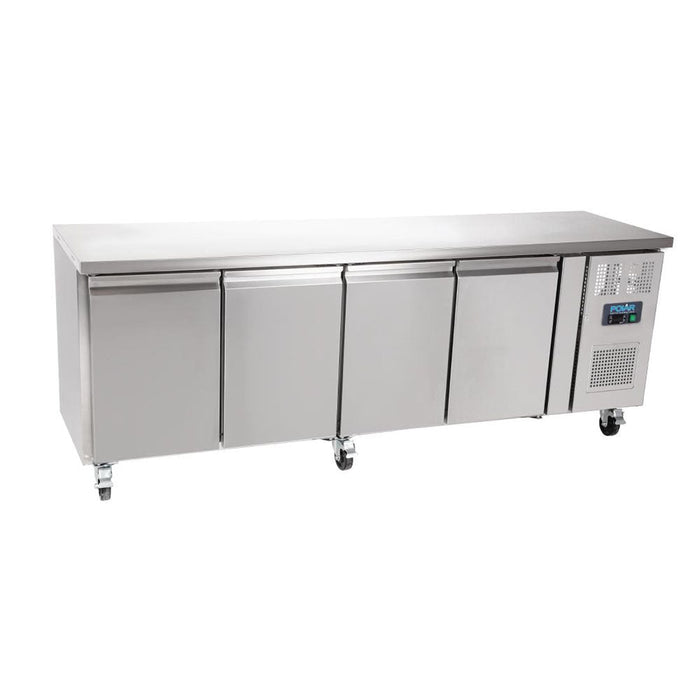 Polar U-Series 4 Door Counter Fridge 449L - G379-A