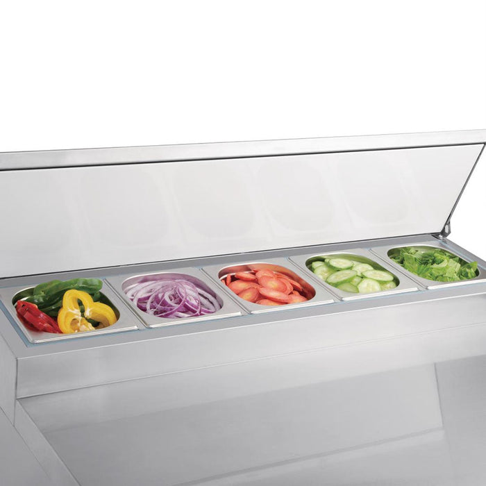 Polar G-Series Pizza Prep Counter Fridge 254L - G604-A