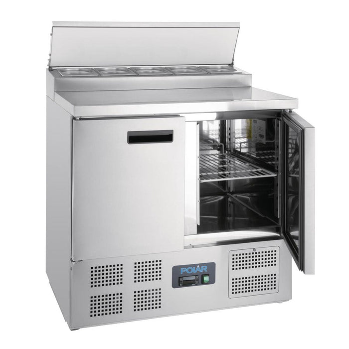 Polar G-Series Pizza Prep Counter Fridge 254L - G604-A