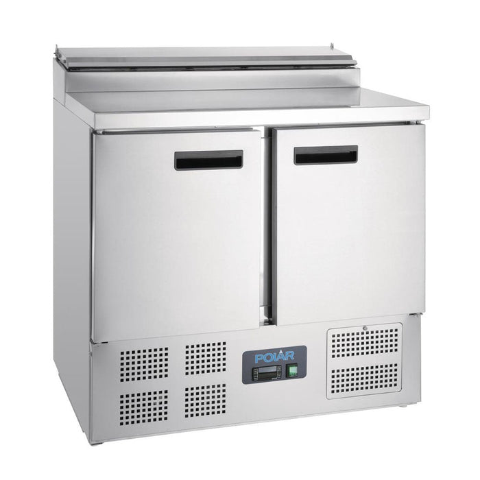 Polar G-Series Pizza Prep Counter Fridge 254L - G604-A