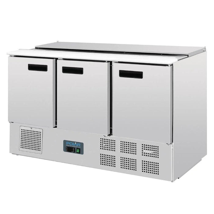 Polar G-Series Saladette Counter Fridge 368L - G607-A