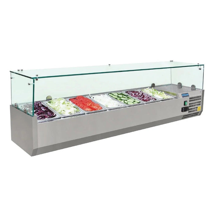 Polar G-Series Countertop Prep Fridge 7x 1/4GN - G609-A