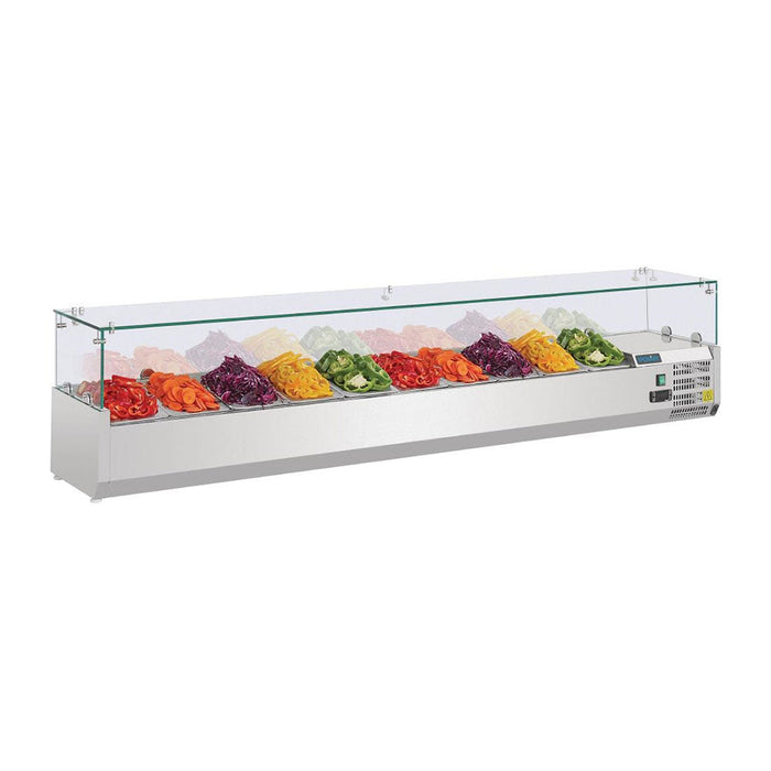 Polar G-Series Countertop Prep Fridge 10x 1/4GN - G611-A