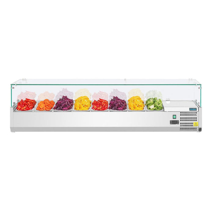 Polar G-Series Countertop Prep Fridge 8x 1/3GN - GD877-A