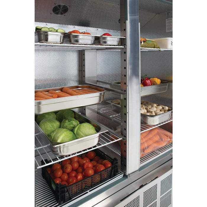 Polar G-Series Double Door Slimline Fridge 960L - GD879-A