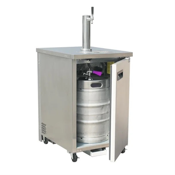 Polar G-Series Direct Draw Beer Dispenser (1 Keg 1 Tap) Stainless Steel - GE632-A