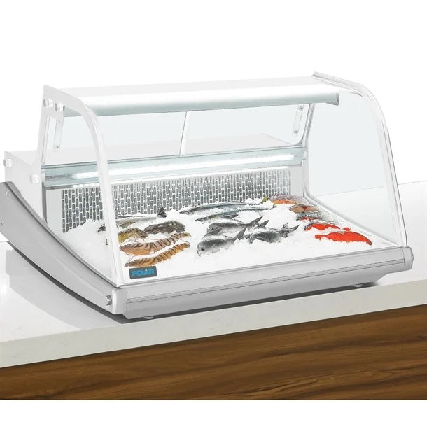 Polar G-Series Fish Display Serve Over Counter Fridge 175L - GE960-A