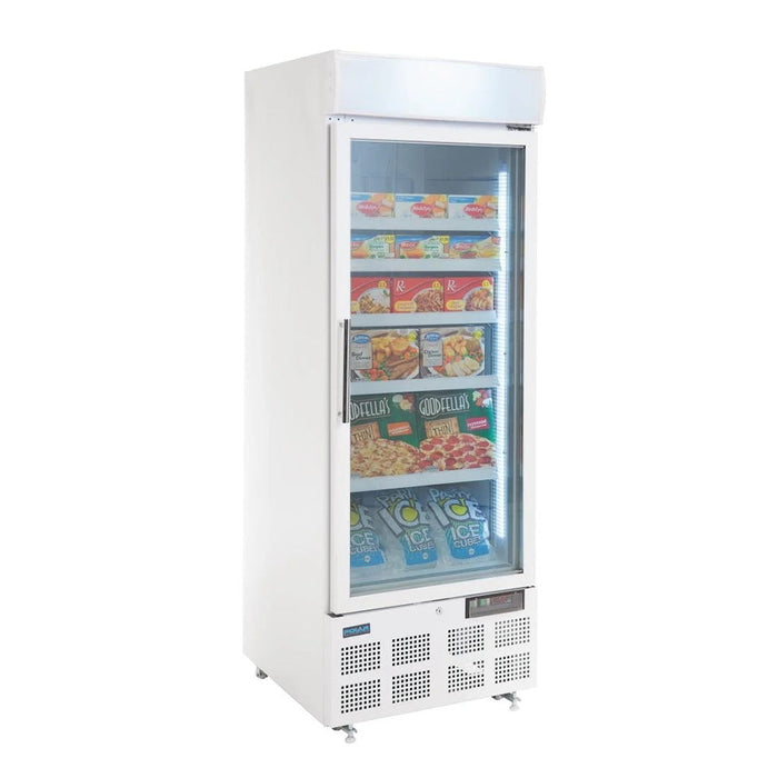 Polar G-Series Upright Display Freezer White 412L - GH506-A