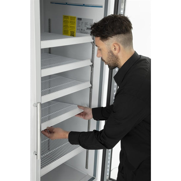 Polar G-Series 2 Door Upright Display Freezer 920L White - GH507-A