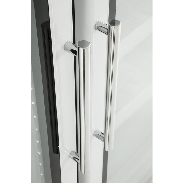 Polar G-Series 2 Door Upright Display Freezer 920L White - GH507-A