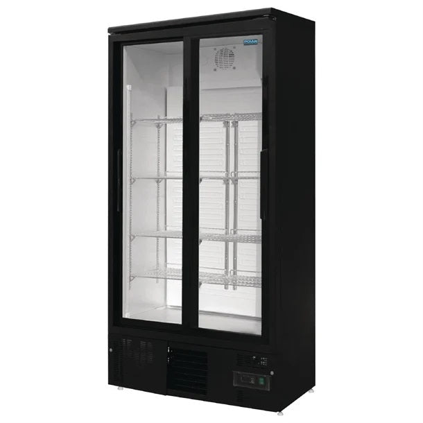 Polar G-Series Upright Back Bar Cooler with Sliding Doors 490L - GJ448-A