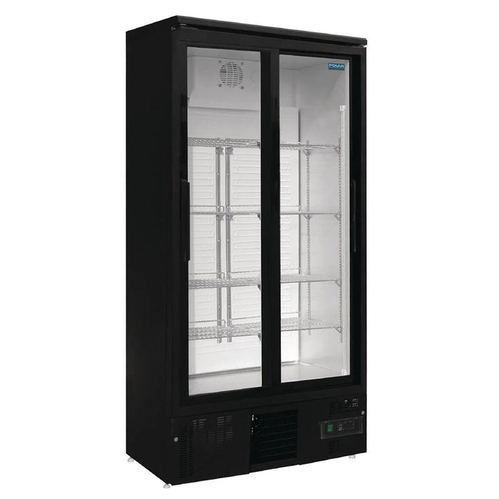 Polar G-Series Upright Back Bar Cooler with Sliding Doors 490L - GJ448-A