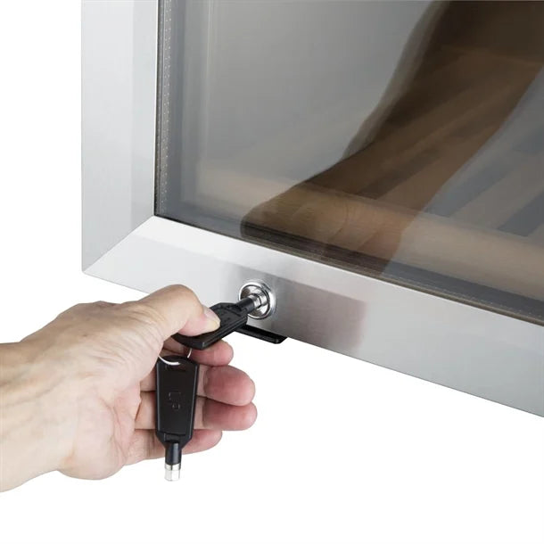 Polar G-Series Dual Zone Wine Fridge Stainless Steel - 180 Bottle - GM629-A