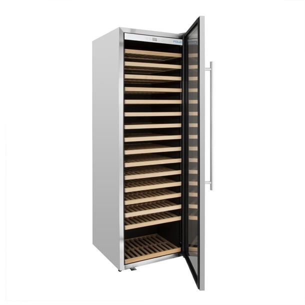 Polar G-Series Single Zone Wine Fridge Stainless Steel 192 bottles - GM889-A