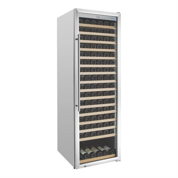 Polar G-Series Single Zone Wine Fridge Stainless Steel 192 bottles - GM889-A