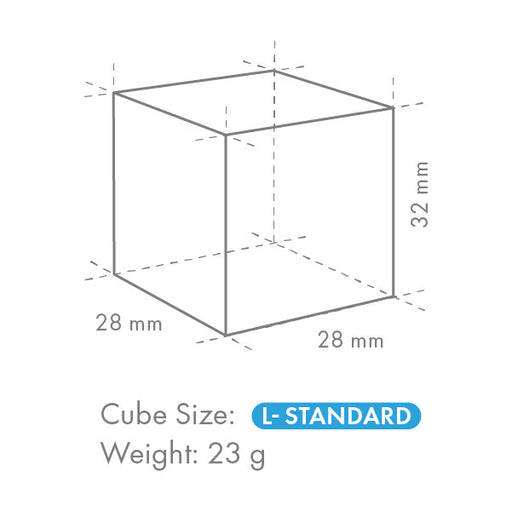 Hoshizaki IM-240PE-28 ice size