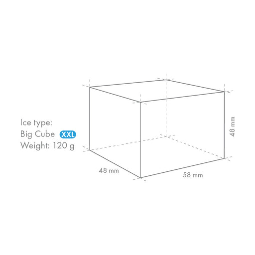 Hoshizaki IM-65PE-LM ice size
