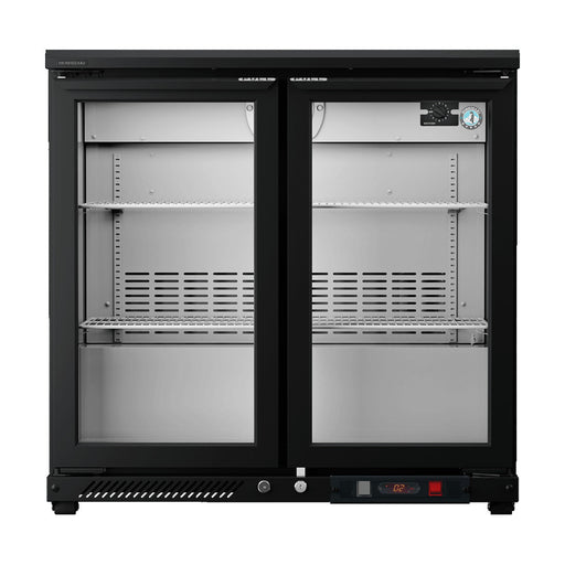Hoshizaki 2 Door Glass Back Bar Fridge 137L - RBWE95-AU