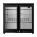 Hoshizaki 2 Door Glass Back Bar Fridge 137L - RBWE95-AU