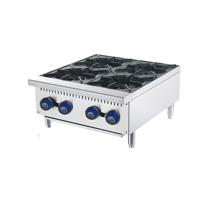 Cookrite 4 Burner Cook Tops W610 X D700 X H333 - ATHP-24-4-LPG