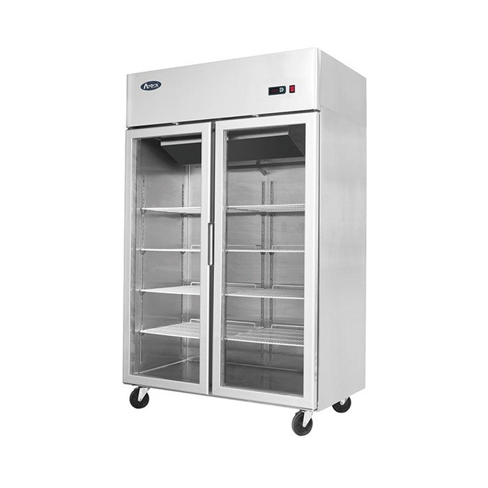 Atosa Top Mounted 2 Door Fridge Showcase 1314 MM - MCF8605