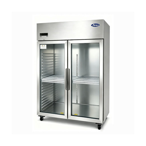 Atosa Double Door Glass Door Display Fridge - JCF80RSGR
