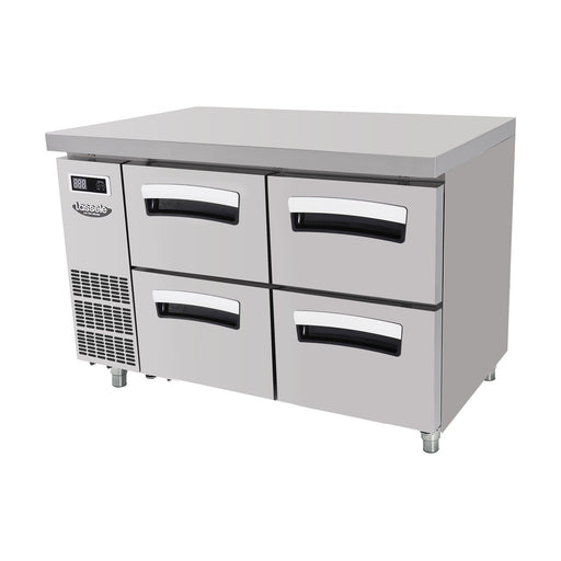 Lassele S Series 4 Drawer Under Bench Fridge 1200mm - LNRT-2B-12-VV