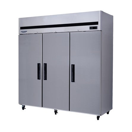 Lassele Deluxe Top Mount 3 Door Upright Fridge 1950L - LRT-72T