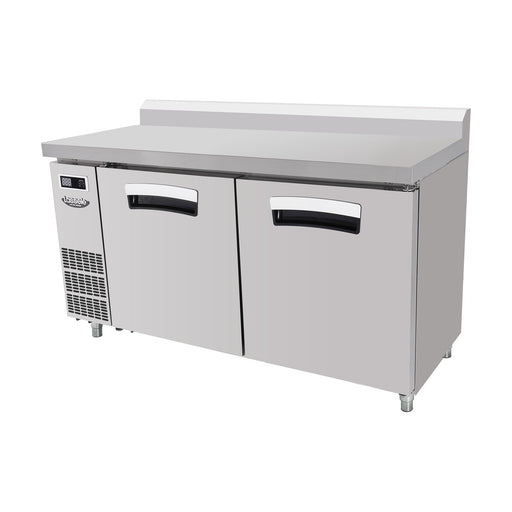 Lassele S Series 2 Door Worktop Freezer 1500mm - LWFT-2B-1500