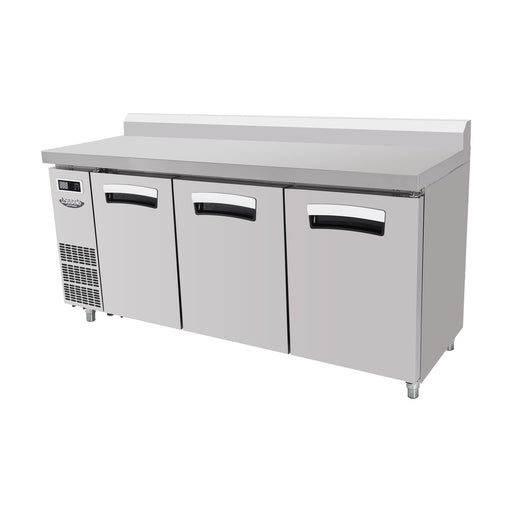 Lassele S Series 3 Door Worktop Freezer 1800mm - LWFT-3B-1800