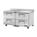 True Refrigeration Worktop Counter Refrigerator - 4 Drawers - TWT-60D-4-HC