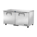 True Refrigeration Undercounter Foodservice Freezer - 2 Solid Swing Doors - TUC-60F-HC